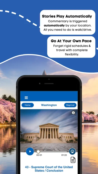 Washington DC Monuments Tour 스크린샷