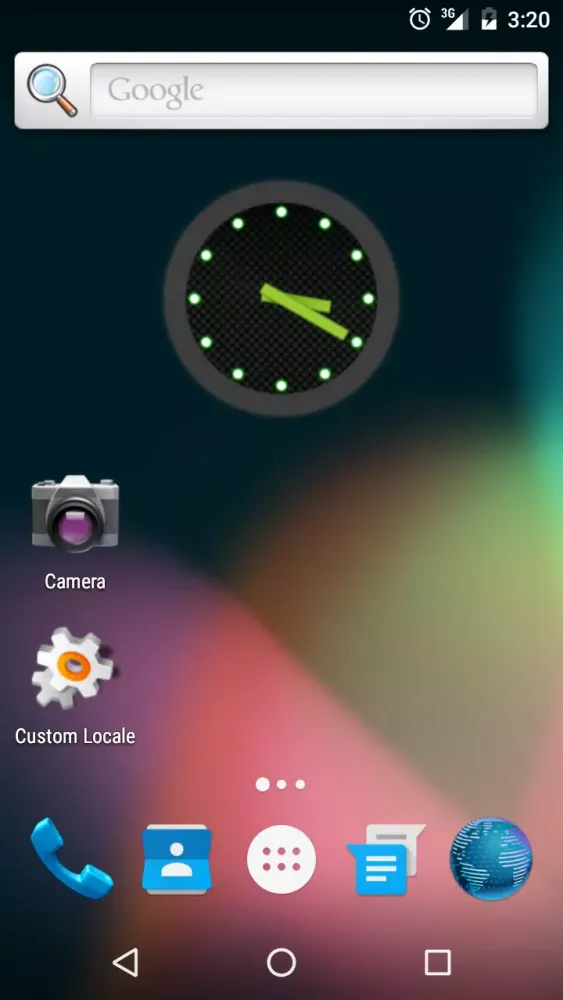 Analog Clock スクリーンショット