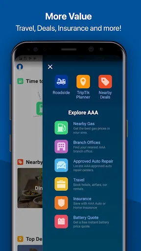 AAA Mobile Screenshots