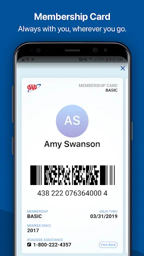 AAA Mobile Screenshots
