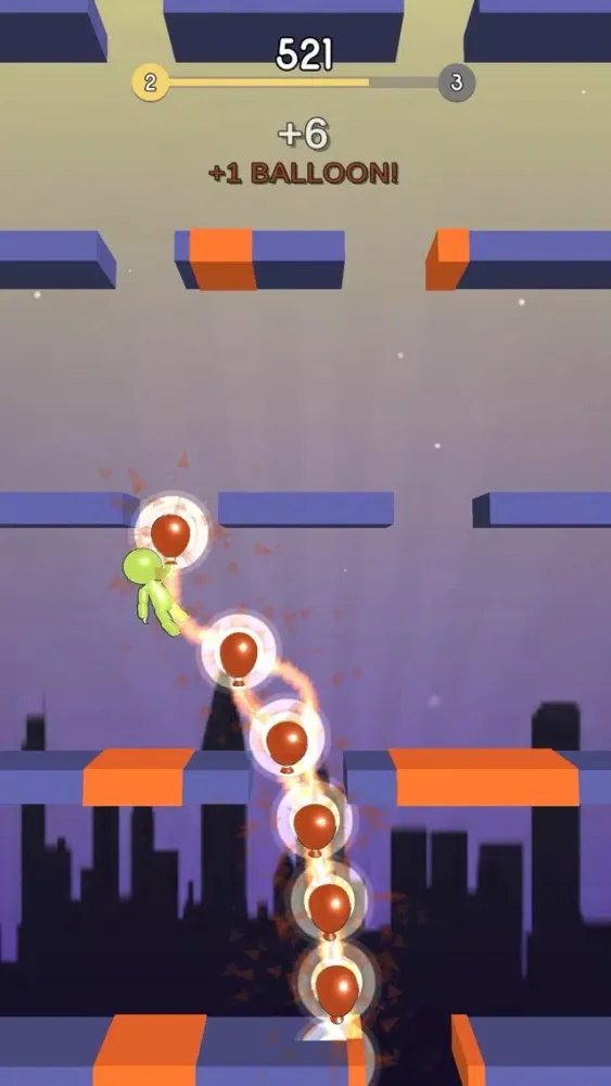 Screenshot di Helium Rise