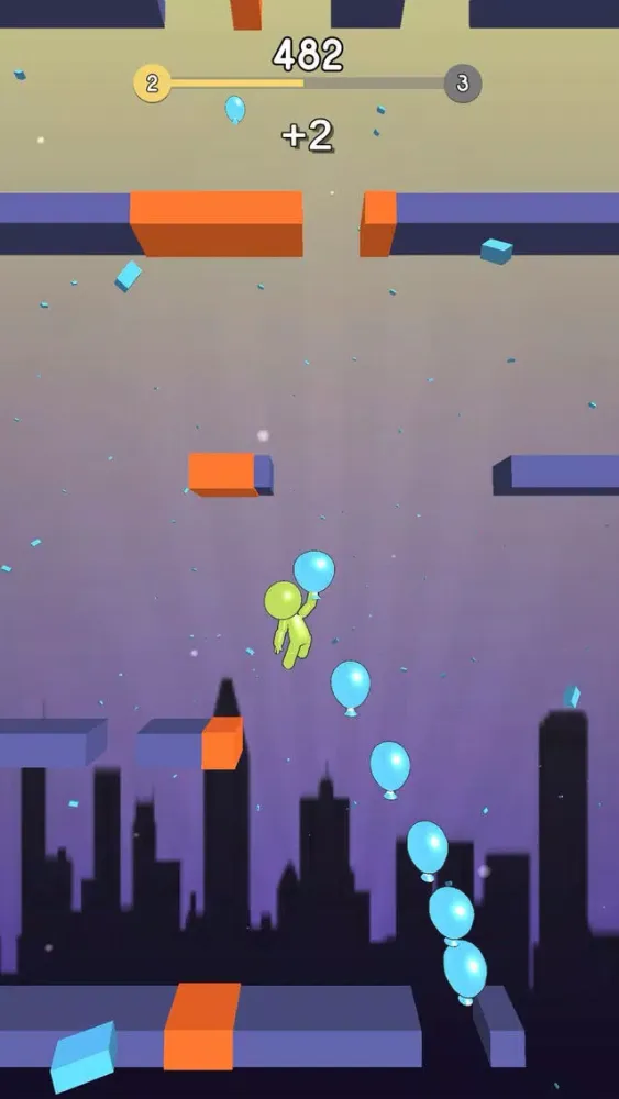 Screenshot di Helium Rise