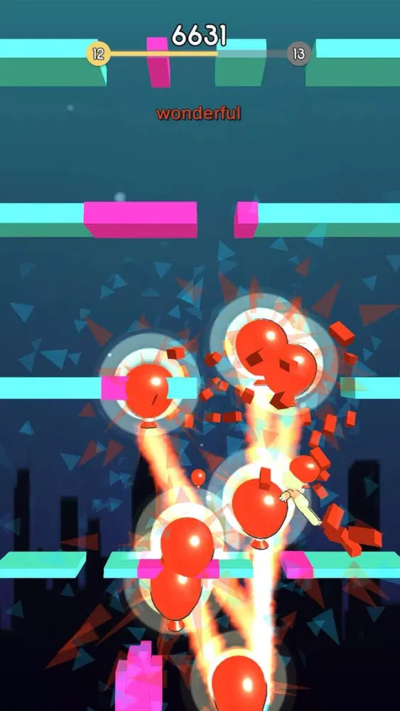 Screenshot di Helium Rise