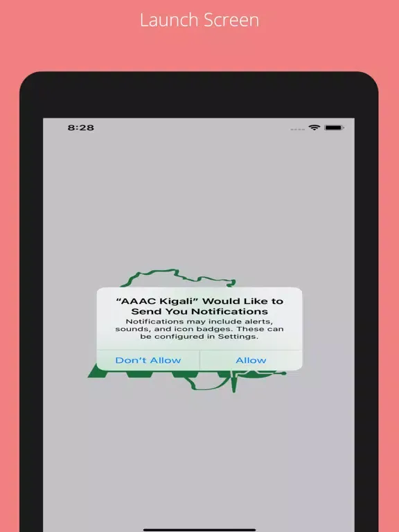 ภาพหน้าจอของ AAAC Kigali iPad 