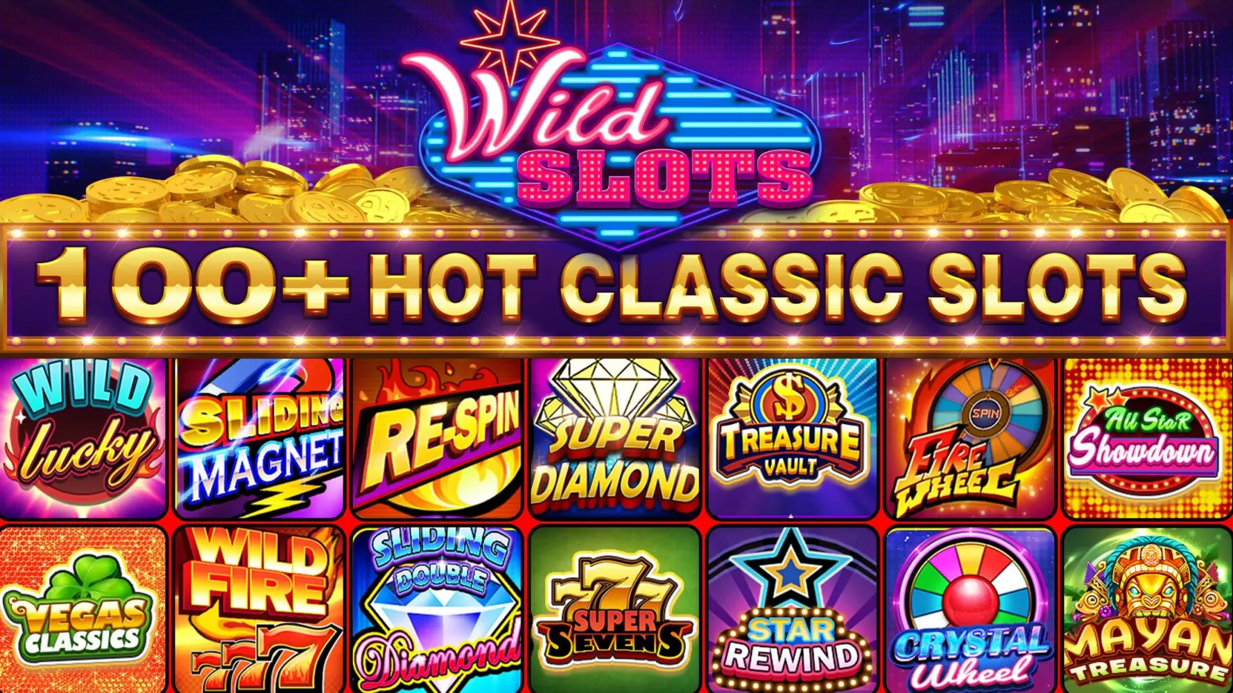 Wild Slots™ - Vegas slot games Screenshots