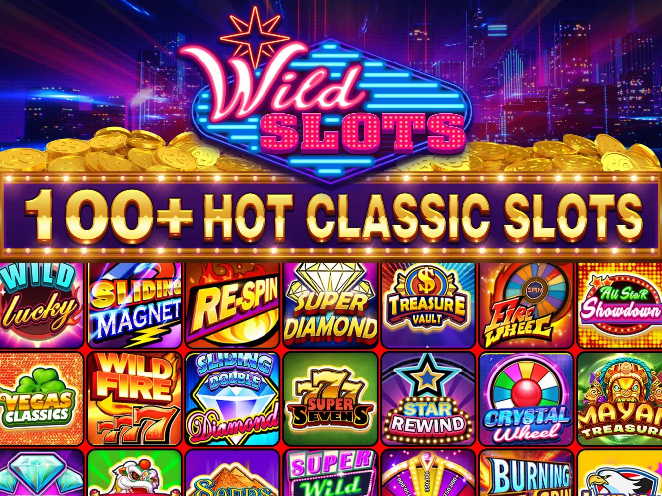Wild Slots™ - Vegas slot games Screenshots