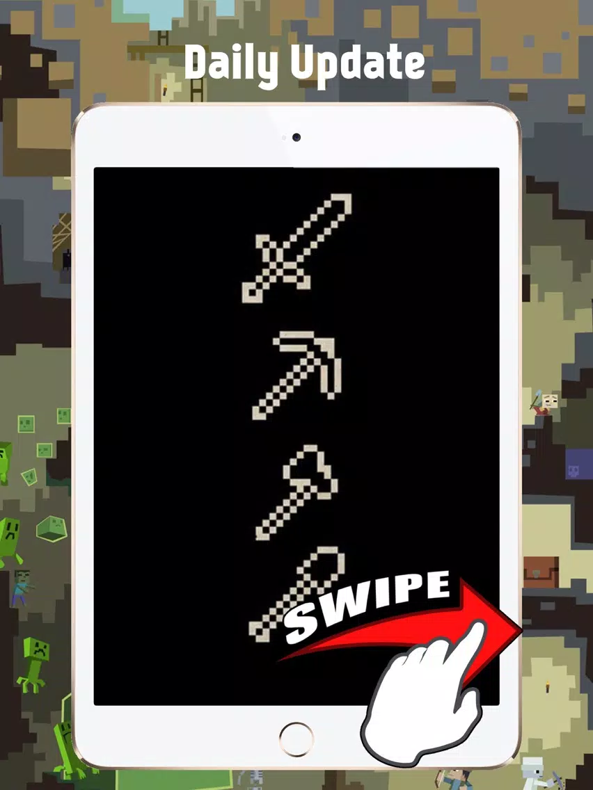 Cool Block Hero HD Wallpapers for Minecraft iPad  سکرین شاٹس