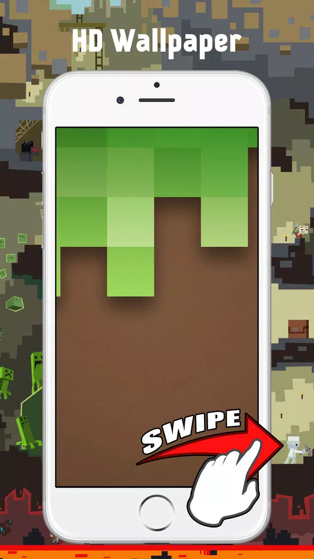 Cool Block Hero HD Wallpapers for Minecraft سکرین شاٹس