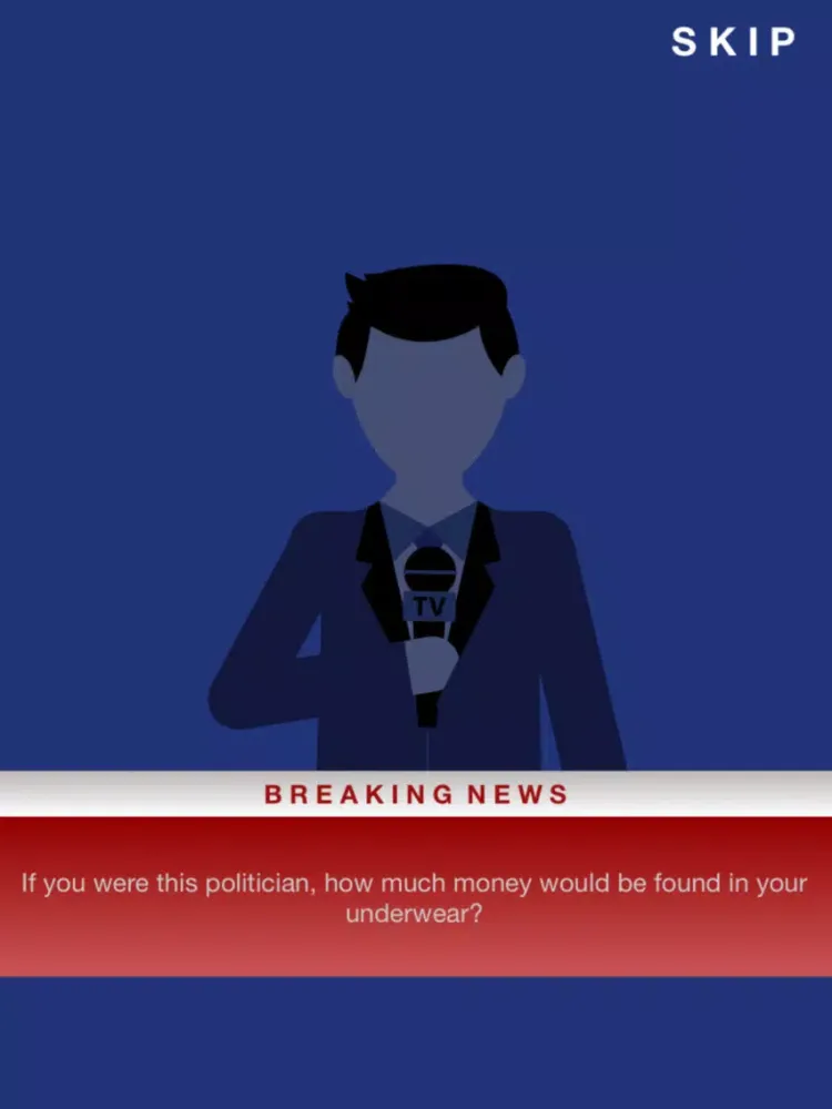 Zrzuty ekranu Shameless Politician iPad 