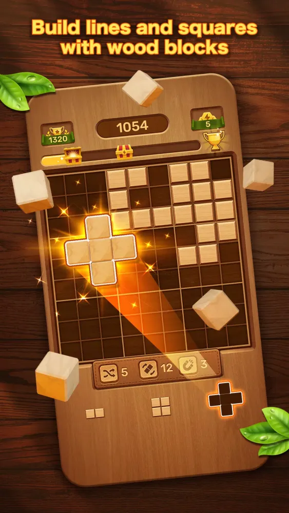 Capturas de pantalla de Just Blocks: Wood Block Puzzle