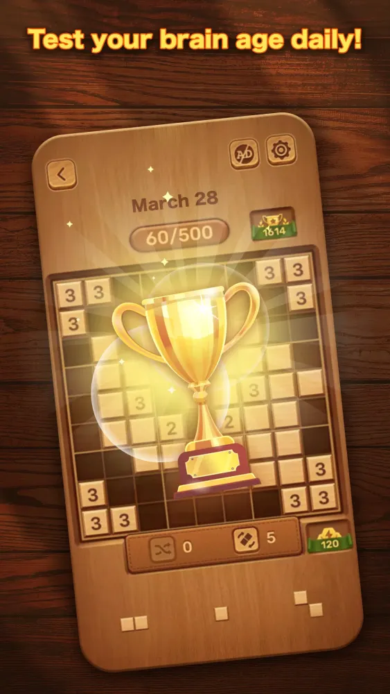 Capturas de pantalla de Just Blocks: Wood Block Puzzle