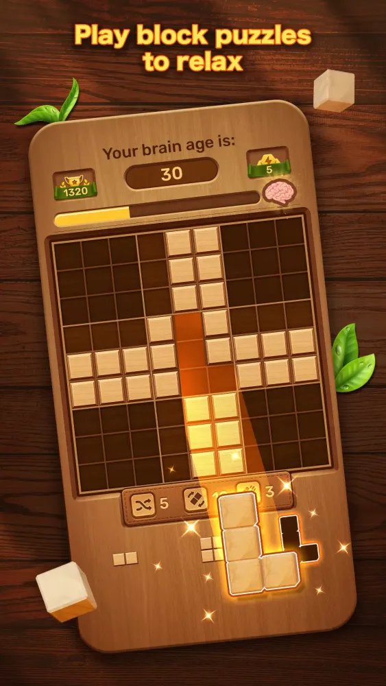 Capturas de pantalla de Just Blocks: Wood Block Puzzle