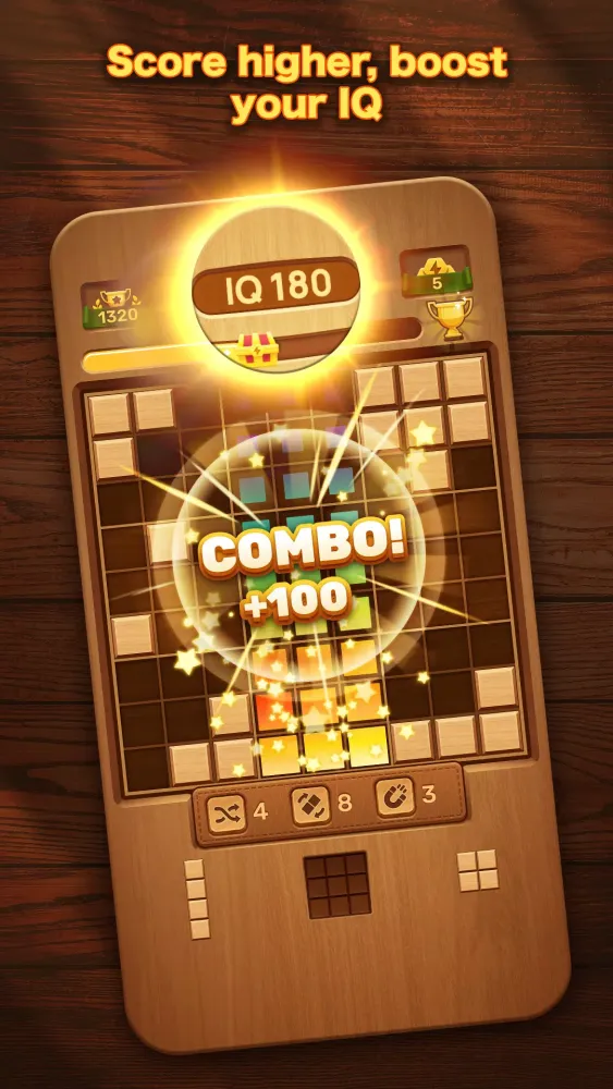 Capturas de pantalla de Just Blocks: Wood Block Puzzle