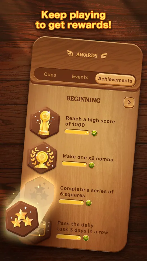 Capturas de pantalla de Just Blocks: Wood Block Puzzle