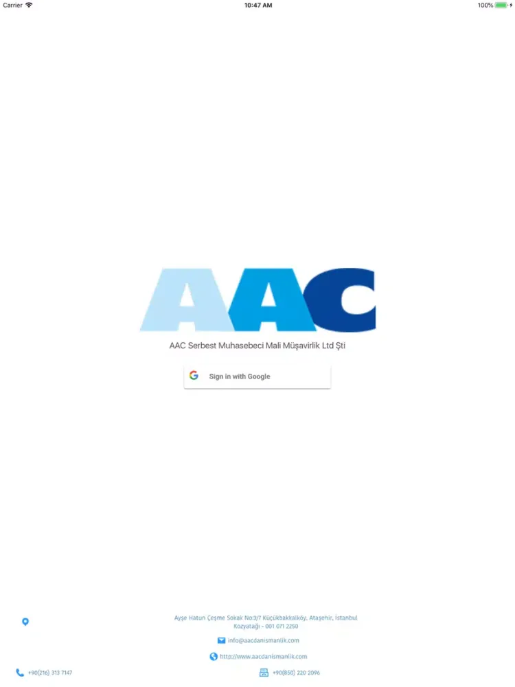 Скриншоты AAC iPad 
