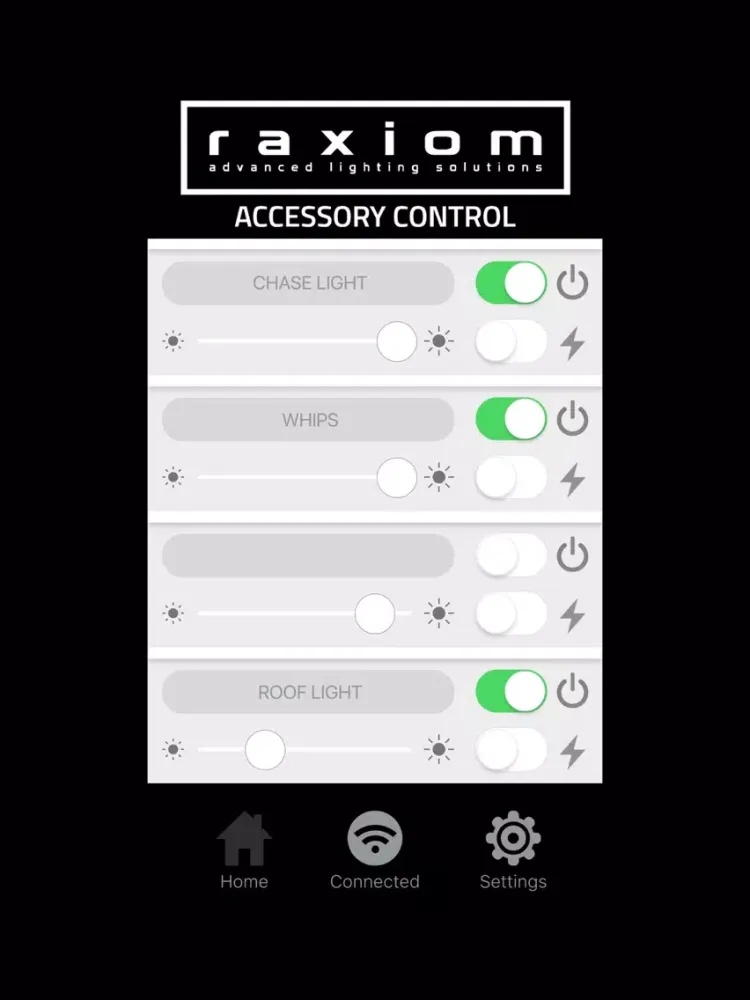 Zrzuty ekranu RAXIOM WAC iPad 