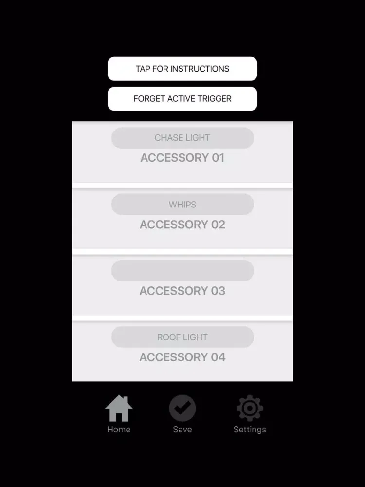 Zrzuty ekranu RAXIOM WAC iPad 