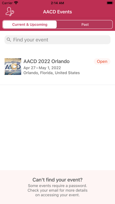 Captures d'écran de AACD 2022 Orlando