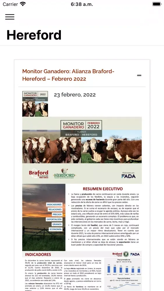 AAC Hereford 스크린샷