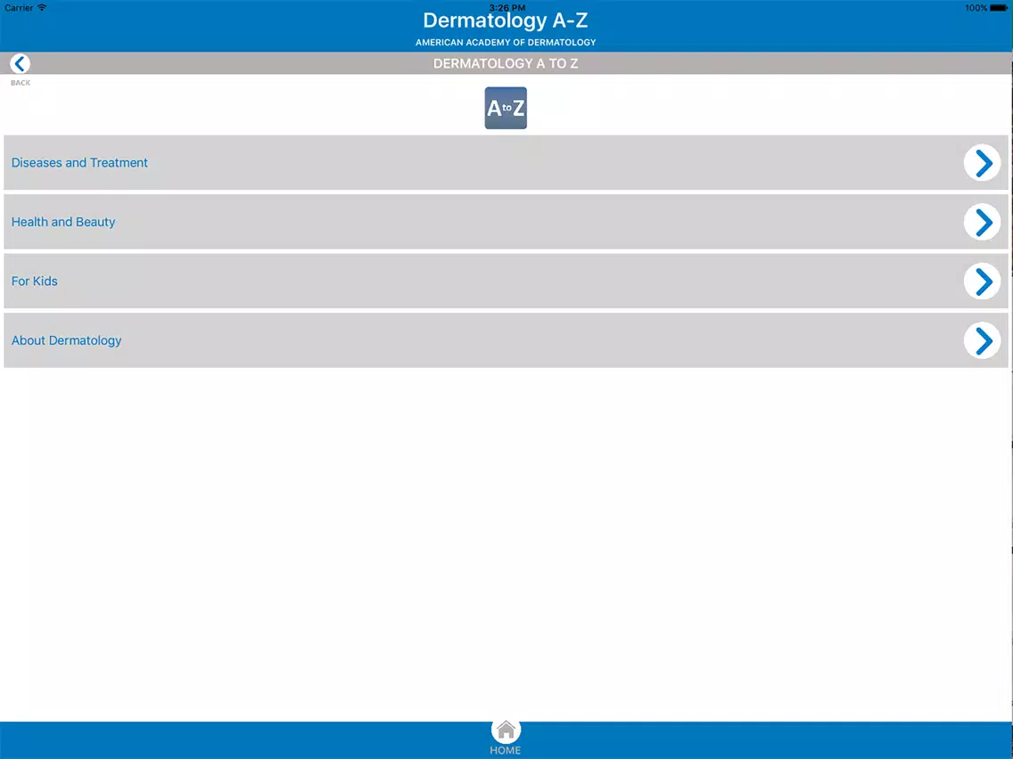 صور Dermatology A-Z iPad 