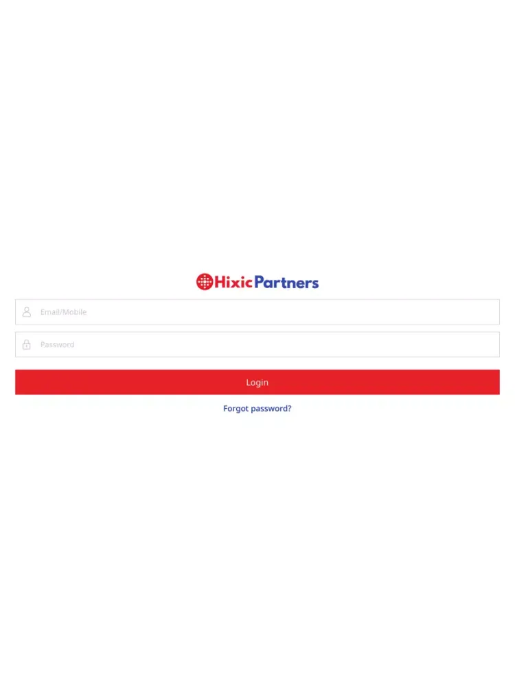 Tangkapan layar AadhanPartners iPad 