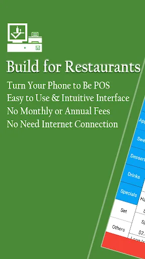 Restaurant Point of Sale - POS Screenshots