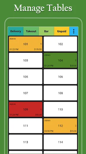 Restaurant Point of Sale - POS Screenshots