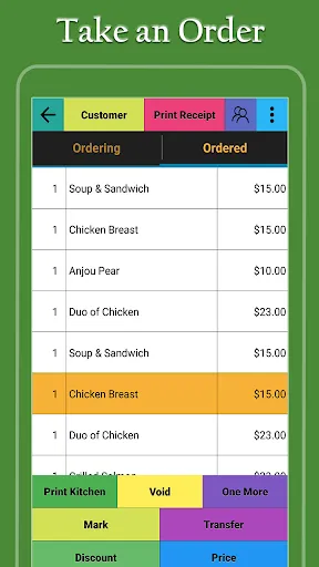 Restaurant Point of Sale - POS Screenshots