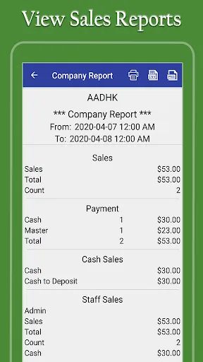 Restaurant Point of Sale - POS Screenshots