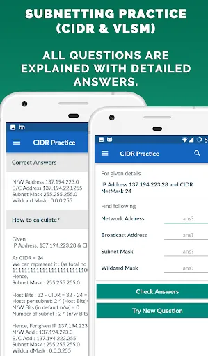 Tangkapan layar IP Calculator & Network Tools