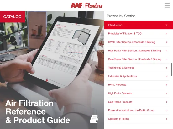 AAF Experience iPad  سکرین شاٹس