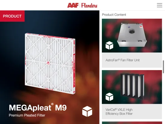 AAF Experience iPad  سکرین شاٹس