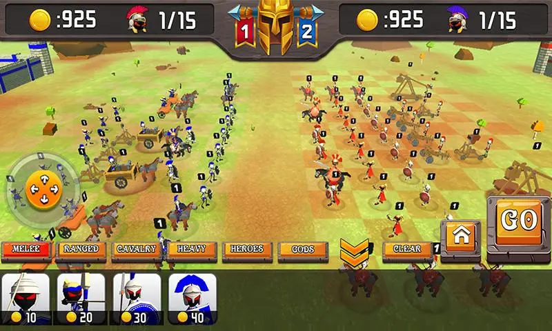 Tangkapan skrin Greek Warriors : Castle Defence