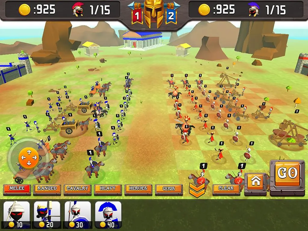 Tangkapan skrin Greek Warriors : Castle Defence
