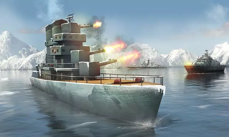Скриншоты Naval Fury: Warship 3D