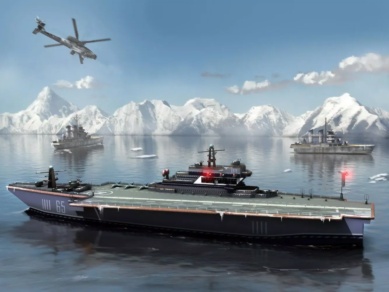 Скриншоты Naval Fury: Warship 3D