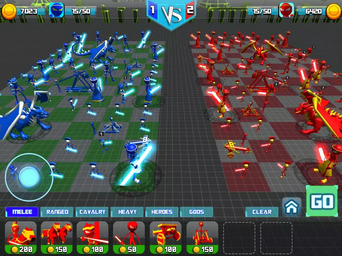 Capturas de pantalla de Wars of Star: Stick Warriors iPad 
