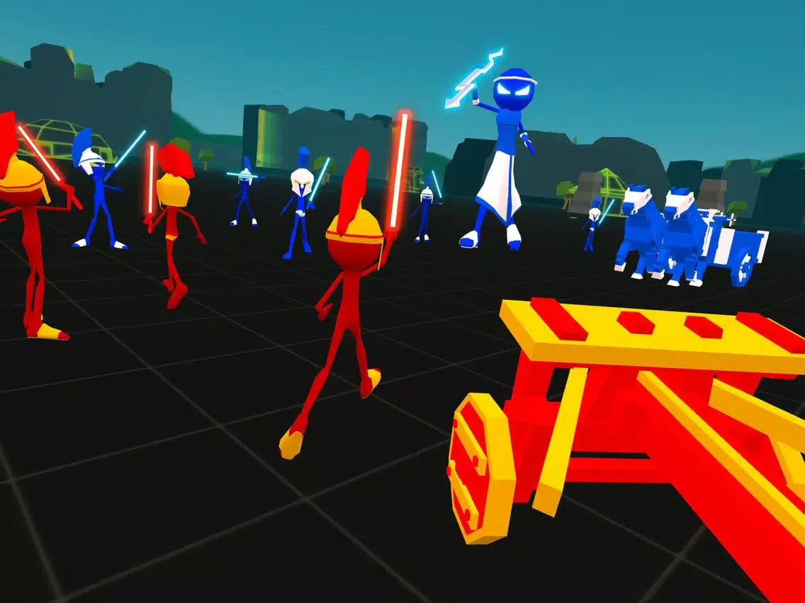 Capturas de pantalla de Wars of Star: Stick Warriors iPad 
