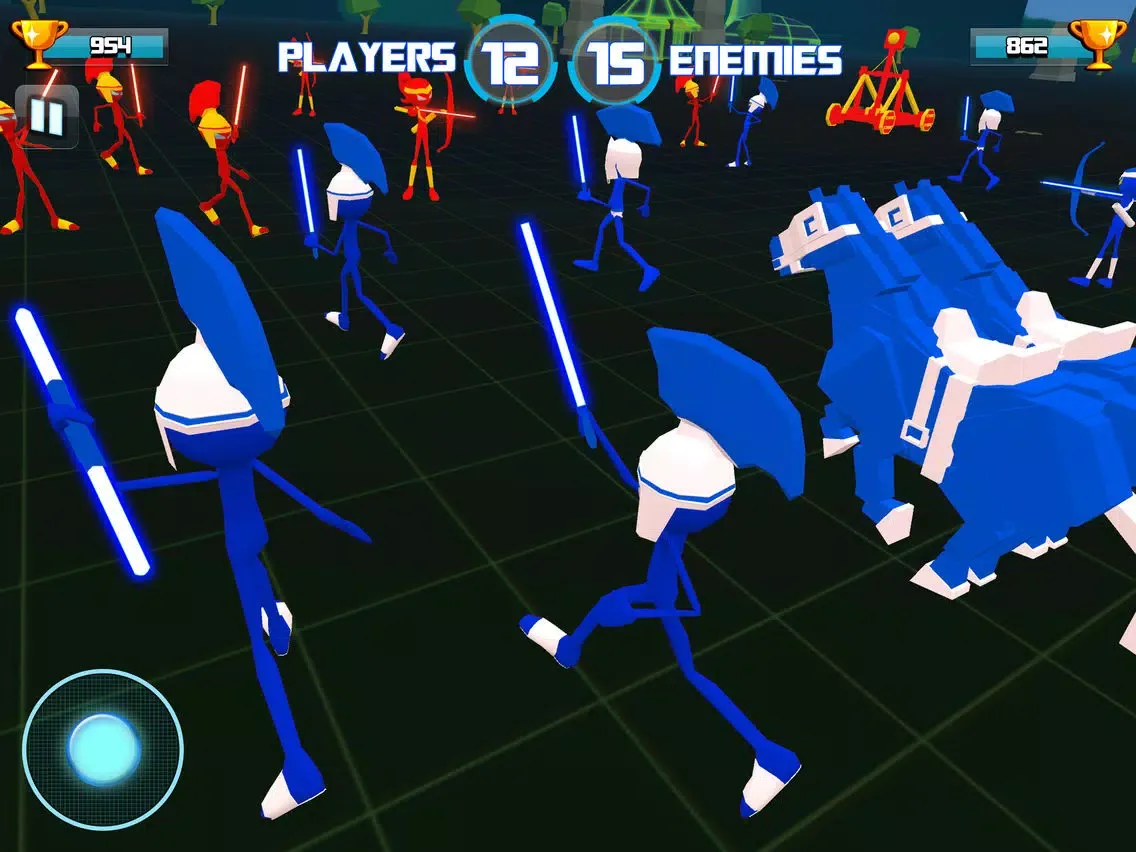 Capturas de pantalla de Wars of Star: Stick Warriors iPad 