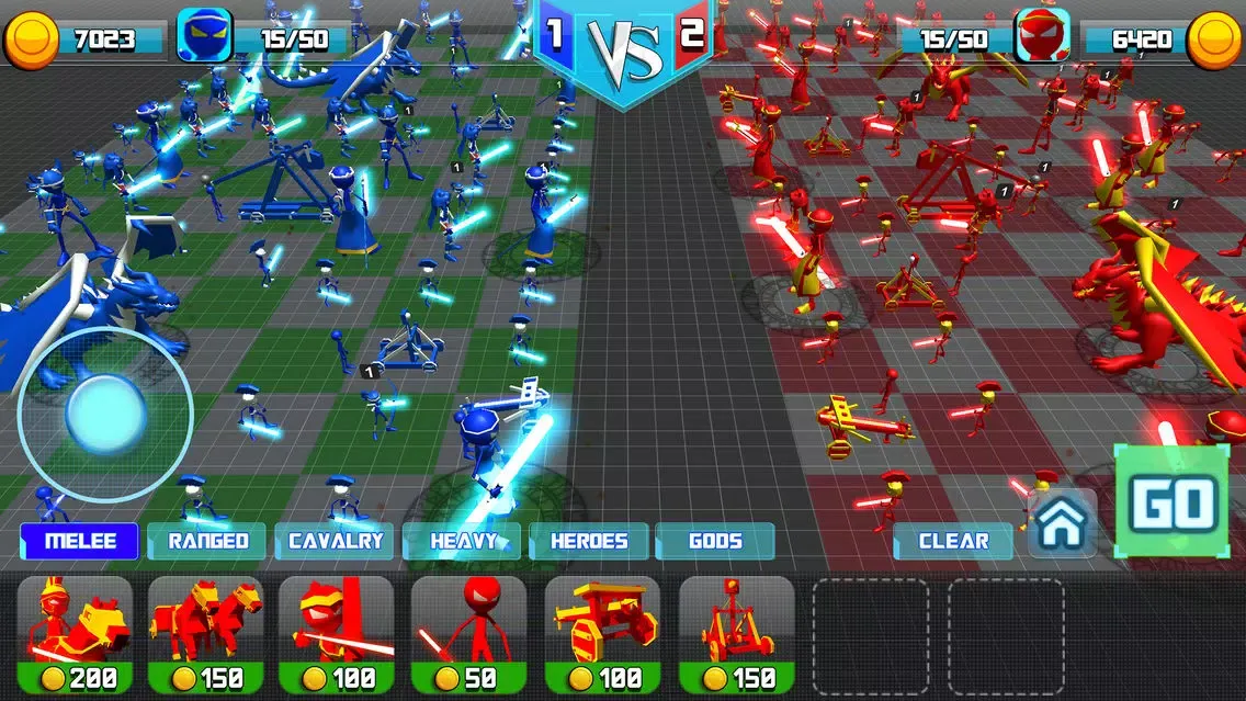 Capturas de pantalla de Wars of Star: Stick Warriors