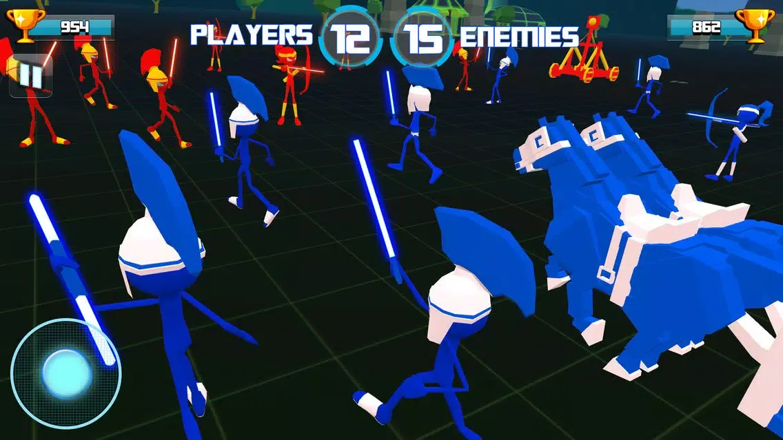 Capturas de pantalla de Wars of Star: Stick Warriors