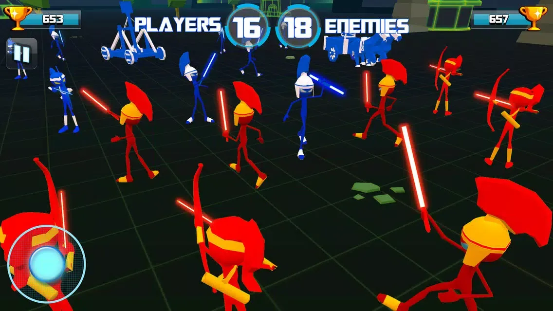 Capturas de pantalla de Wars of Star: Stick Warriors