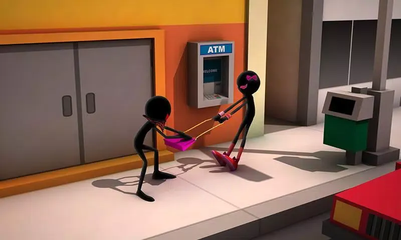 Tangkapan layar Stickman Assassin 18+