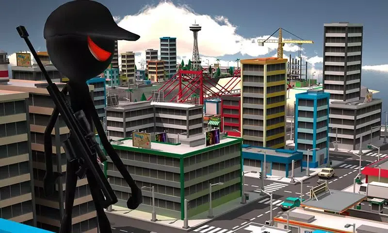 Tangkapan layar Stickman Assassin 18+