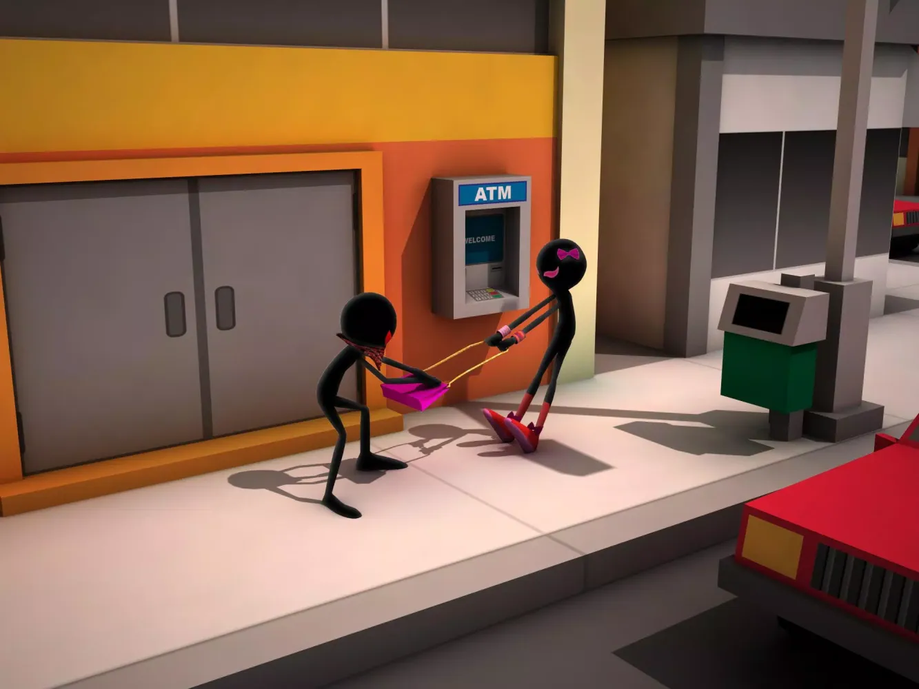 Tangkapan layar Stickman Assassin 18+