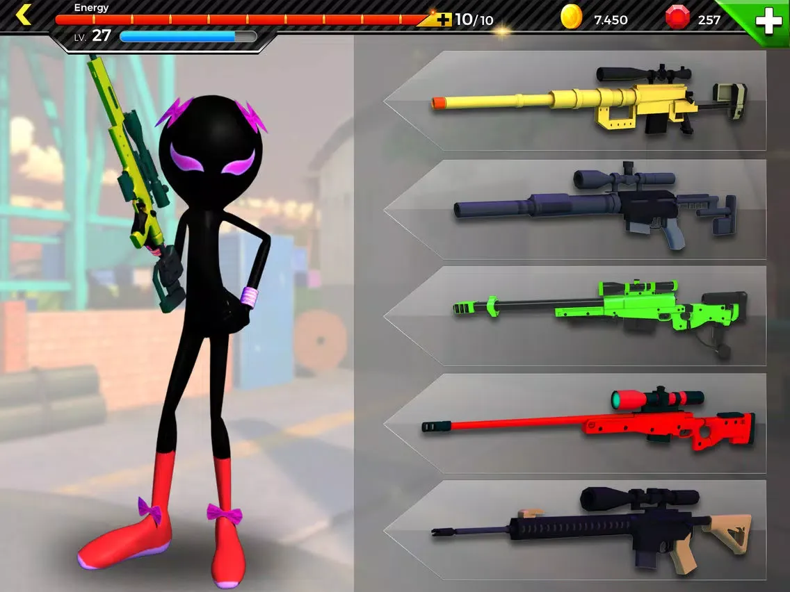 Stickman Battle Online Shooter iPad  スクリーンショット