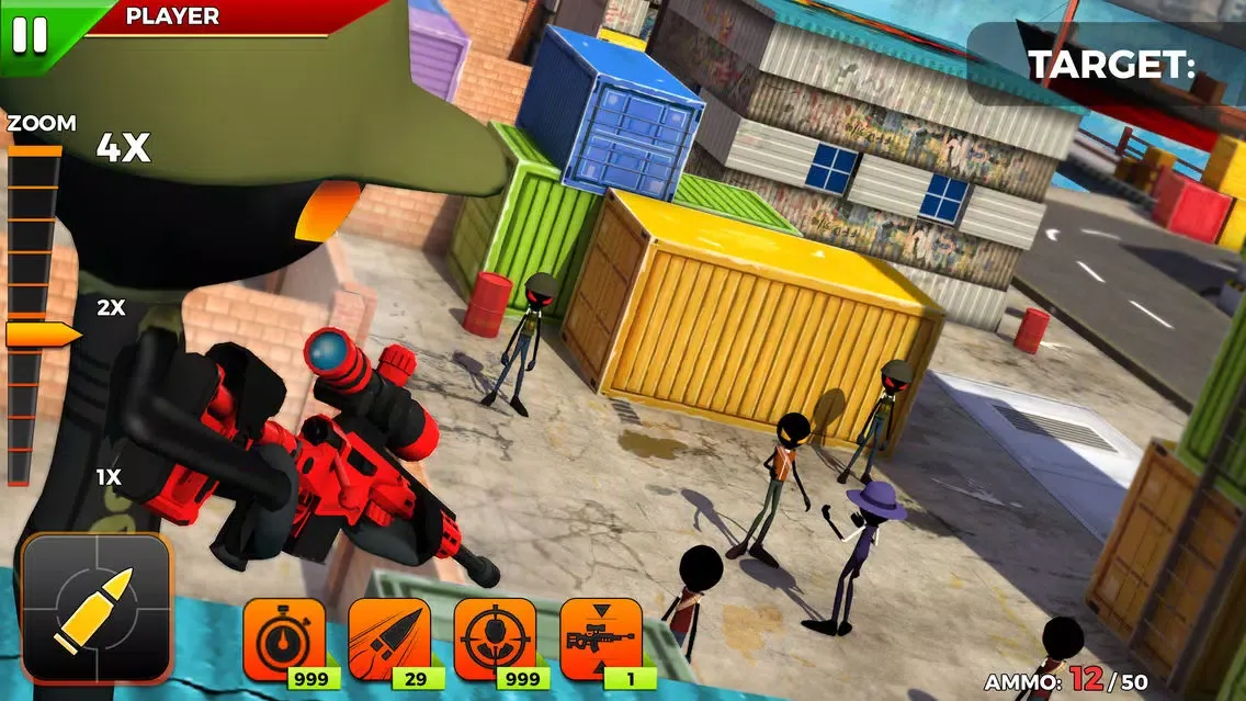 Stickman Battle Online Shooter スクリーンショット