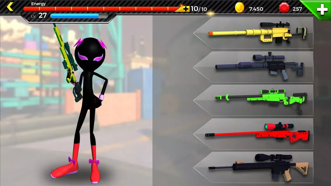 Stickman Battle Online Shooter スクリーンショット