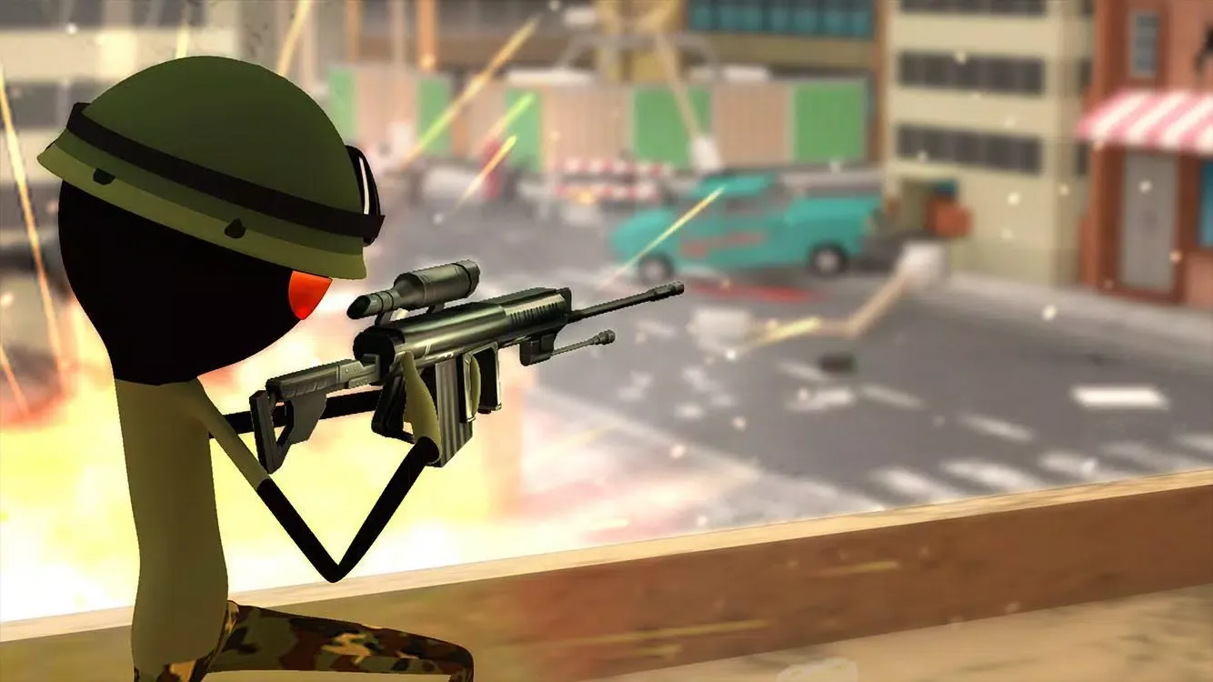 Stickman Shooter : Modern Warrior Screenshots