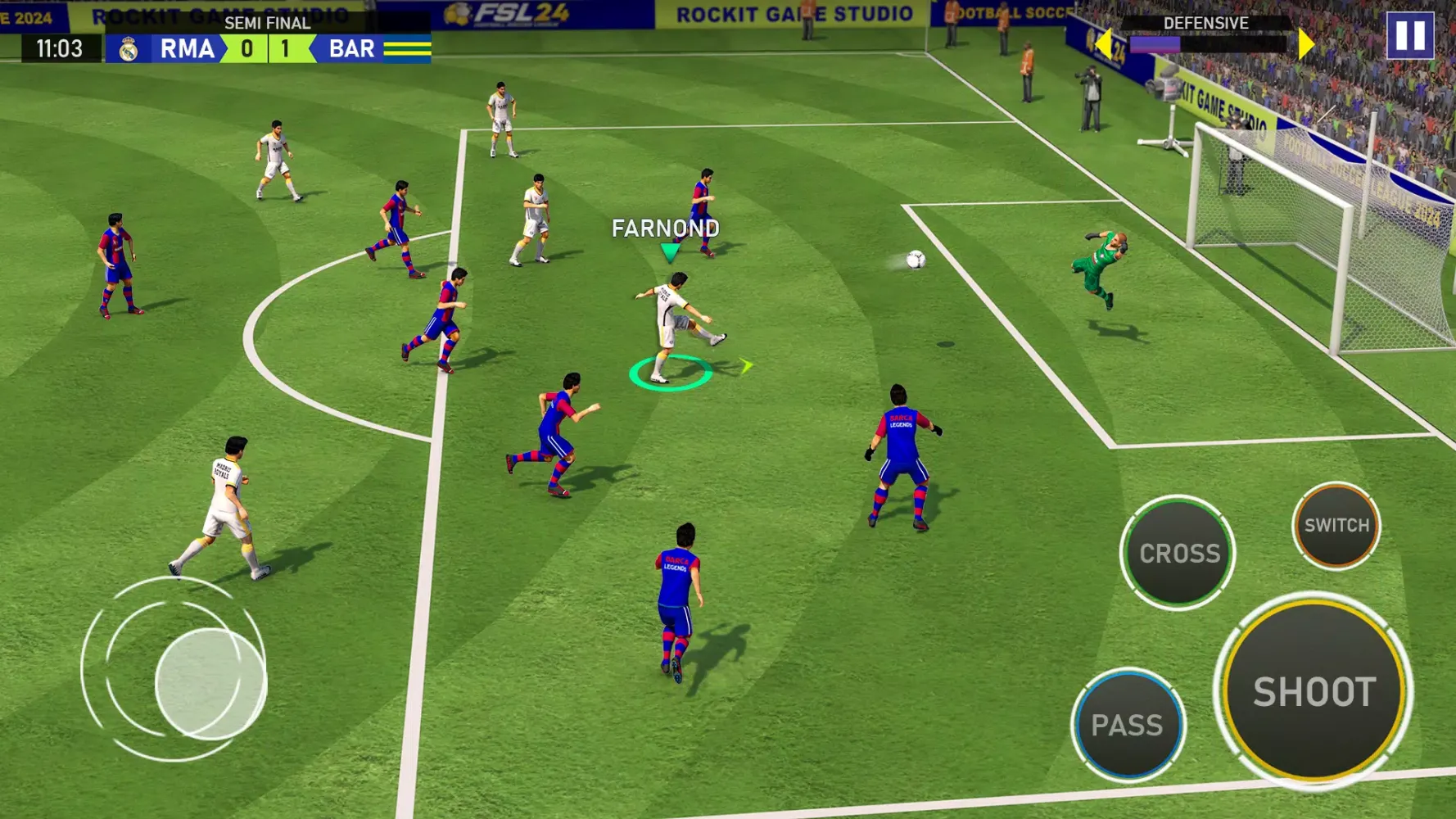 Capturas de tela do FSL 24 League : Soccer Game